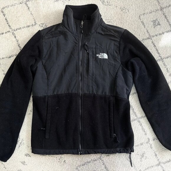 THE NORTH FACE Denali 2 Womens Small Black Fleece Full Zip Jacket - Size SM - Picture 1 of 5